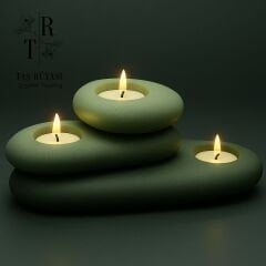 Zen Tealight Mumluk Seti