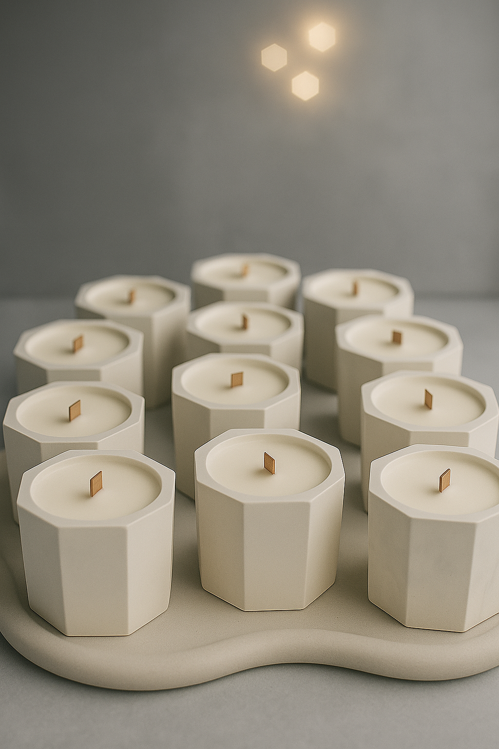 Organizasyon Tealight Mum (Kokusuz)