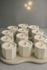 Organizasyon Tealight Mum 25 Adet (Kokusuz)