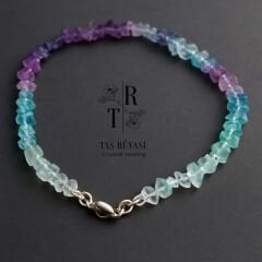 Florit Kırık Taş Kolye ( Yüksek Kalite)