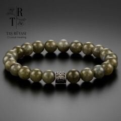 Labradorit Bileklik 8 mm | Aura Dengeleme