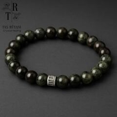 Kanbaba Jasper Doğal Taş Bileklik 8 Mm