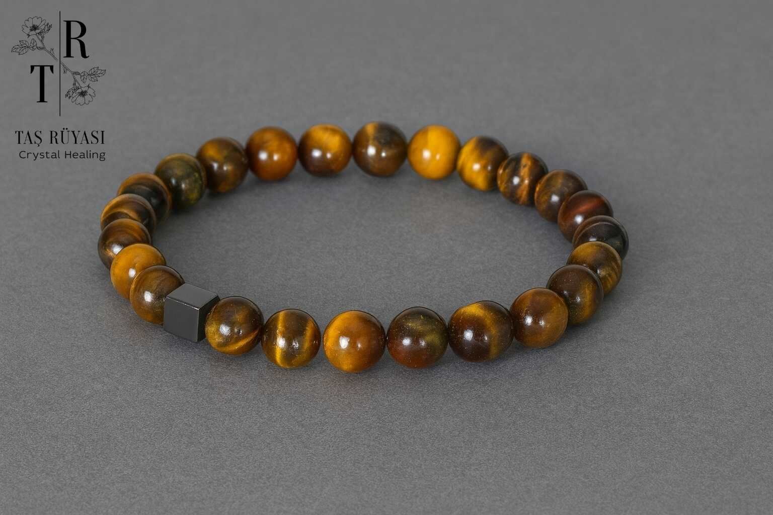 Kaplangözü Doğal Taş Bileklik 8 Mm