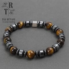 Kaplangözü Hematit Bileklik 8 Mm