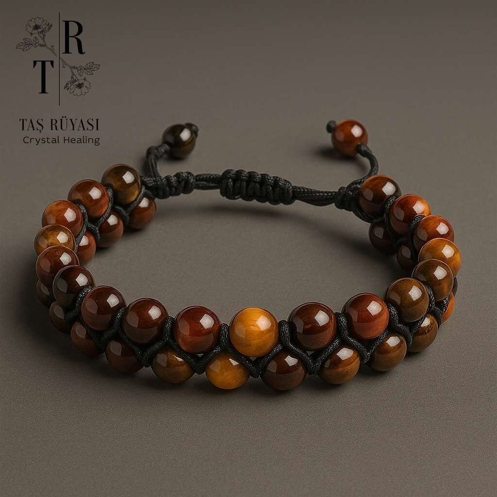 Kaplangözü Çift Sıra Örme Bileklik 6 Mm