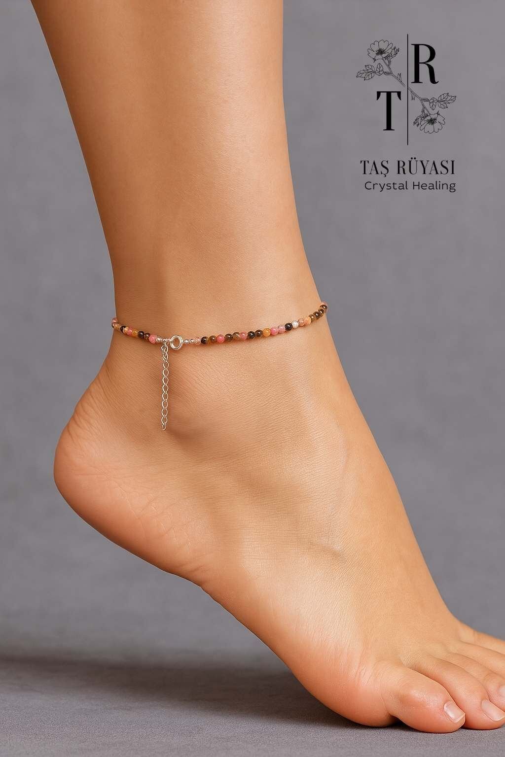 Karışık Turmalin Halhal 2-3 mm | Arındırma ve Korunma