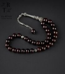 Lal (Garnet) 33’lük Tesbih | Doğal Taş Manevi Tesbih – Enerji, Cesaret ve Ruhsal Denge