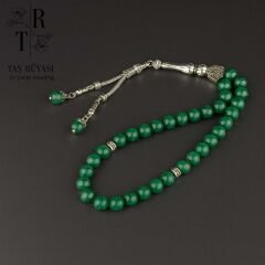 Malahit (Malakit) Taşı 33’lük Tesbih | Arınma • Korunma • Enerji Denge Taşı