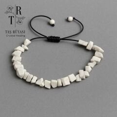 Kırık Taş Havlit Örme Bileklik