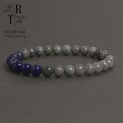 Lapis Lazuli Labradorit Bileklik 8 Mm