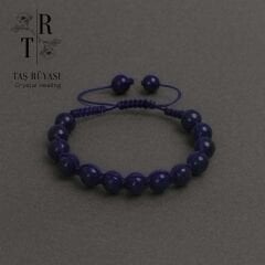 Lapis Lazuli Örme Bileklik 8 Mm