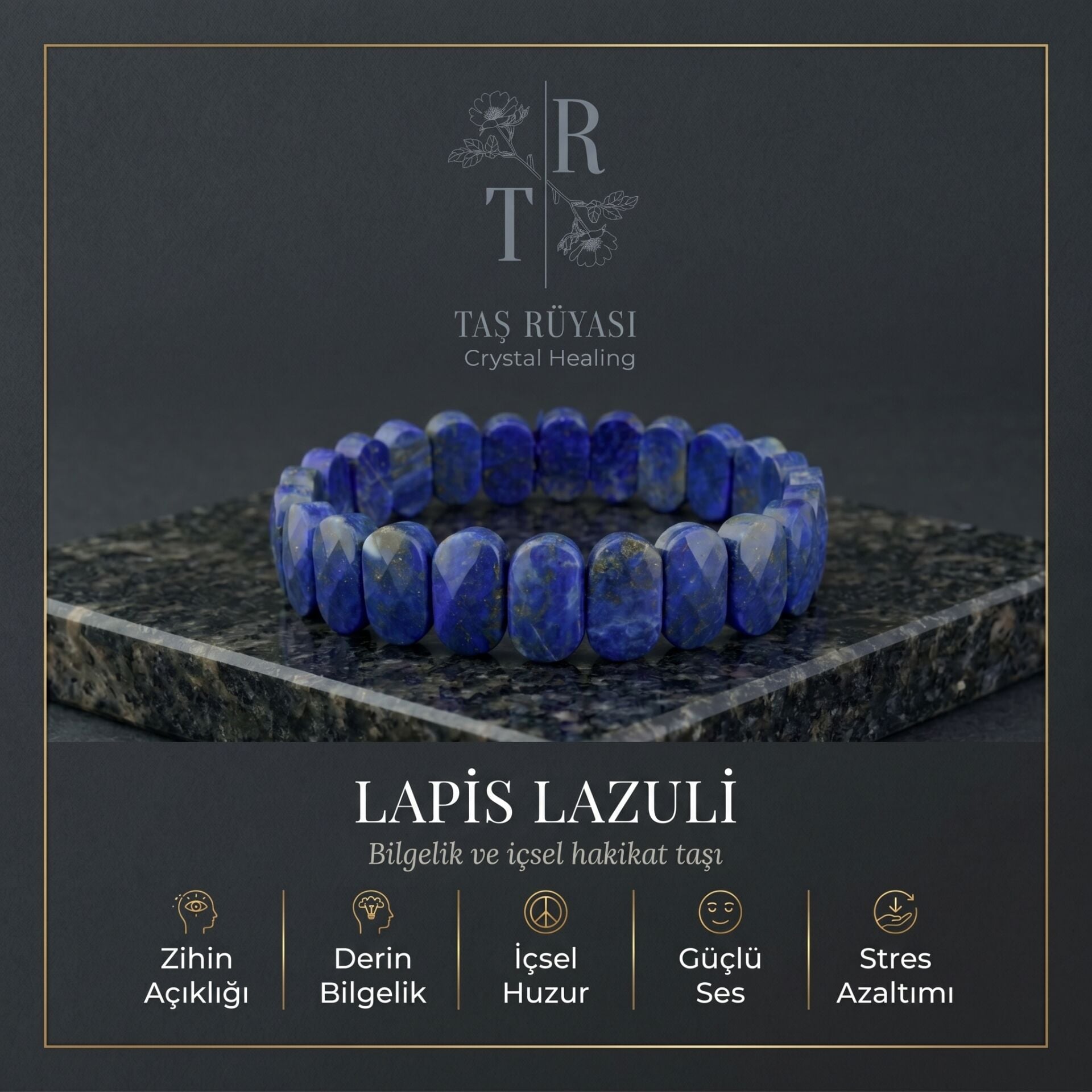 Lapis Lazuli Rolex Bileklik