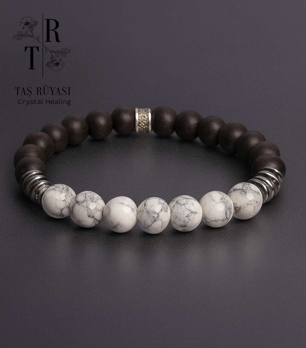 Mat Obsidyen Havlit Bileklik | Dinginlik, Huzur