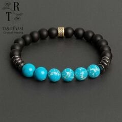 Mavi Varisit Obsidyen Bileklik | Zihinsel Sakinlik, İç Huzur