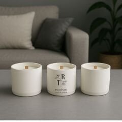 AuraSilence Beton Mumluk | Minimal & Modern Tasarım