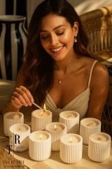 Parafin Mumlu Beton Mumluk | Minimal & Modern Tasarım