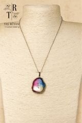 Aurora Kuvars Kolye Ucu | Aura Temizliği, Yüksek Frekans ve Ruhsal Koruma