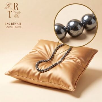 Hematit Taşı Kolye 6 mm