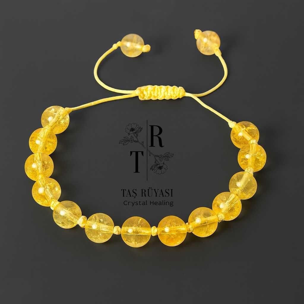 Sitrin Bolluk Bereket Bilekliği