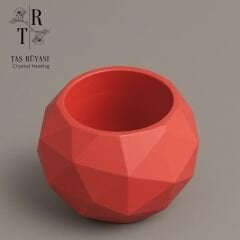 Beton Saksı | 5,5 cm Yetiştirme Saksısı Uyumlu | Farklı Renk Seçenekleri