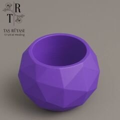 Beton Saksı | 5,5 cm Yetiştirme Saksısı Uyumlu | Farklı Renk Seçenekleri