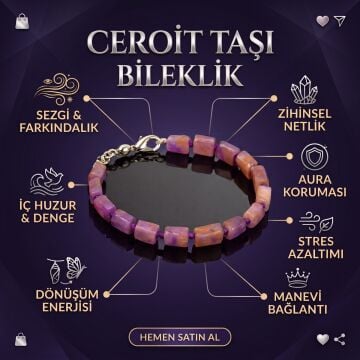 Çeroit Taşı Bileklik