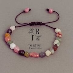 Turmalin Örme Bileklik