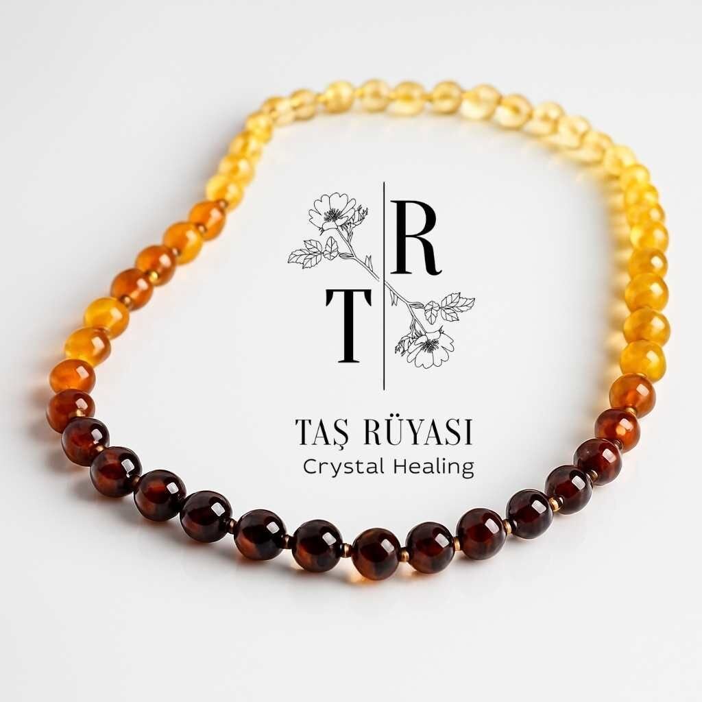 Yetişkin Kehribar Kolye Sertifikalı