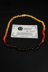 Yetişkin Kehribar Kolye Sertifikalı