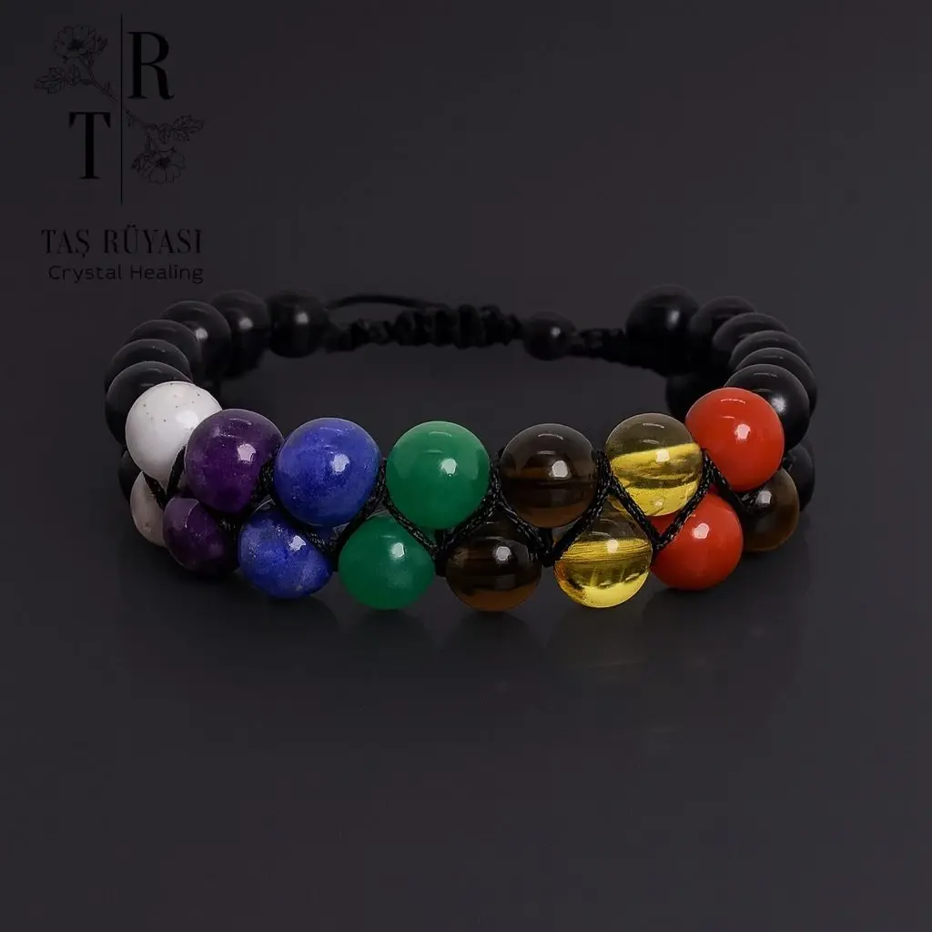 Paracord Çakra Bilekliği – Yedi Enerji Noktasının Gücüyle Denge