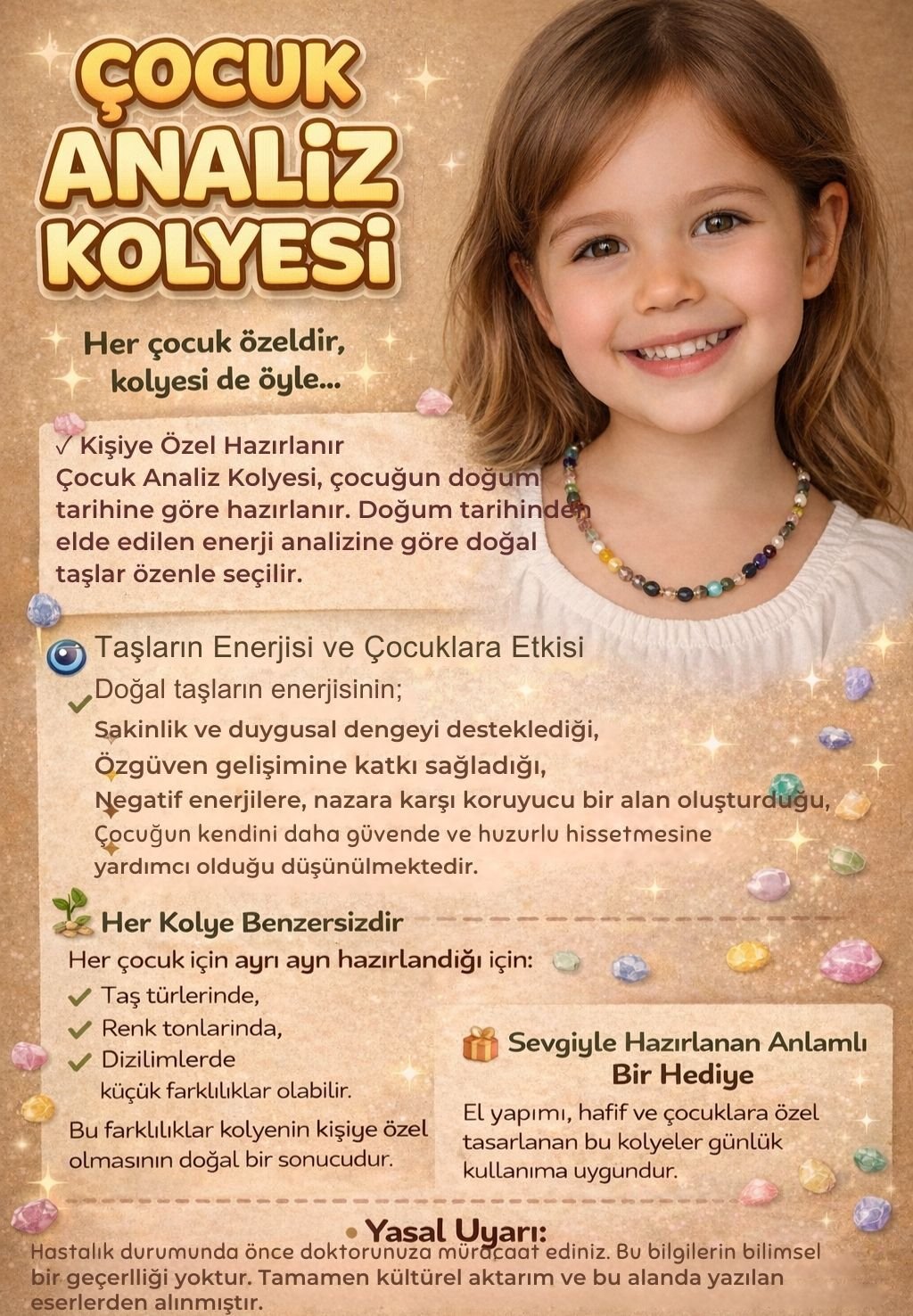 Çoçuk Analiz Kolyesi