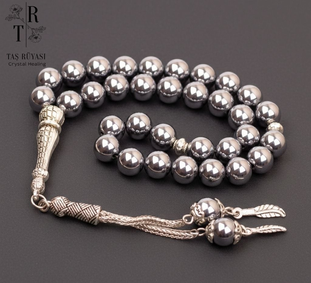 Terahertz 8 mm 33’lük Tesbih | Modern Enerji Taşı