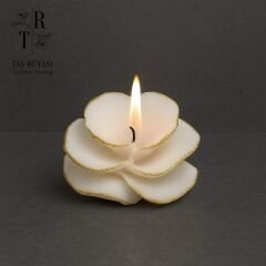 Orkide Mum | 9–10 cm | Dekoratif Çiçek Formlu Özel Tasarım