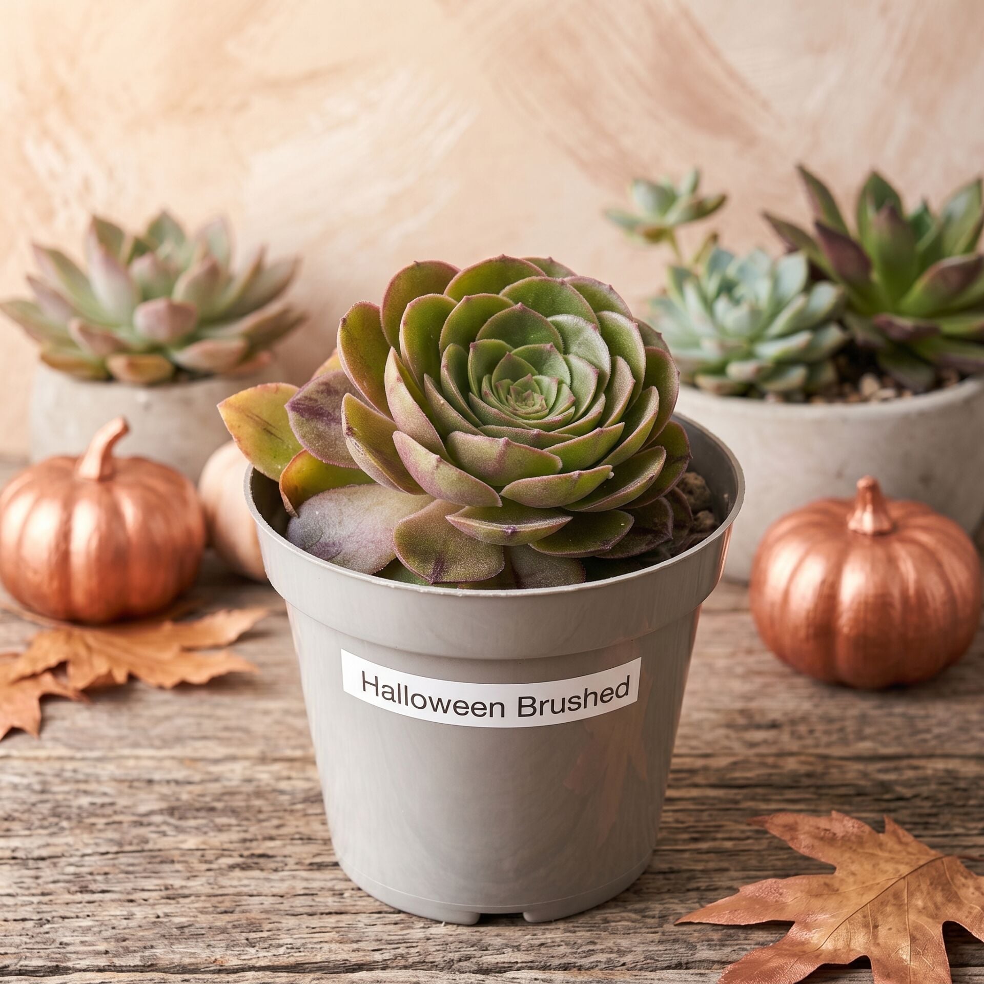 Aeonium Halloween Brushed - İthal Kore Özel Tür