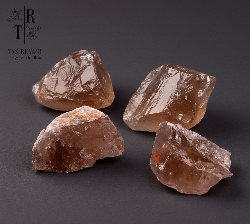Dumanlı Kuvars Ham Kütle 50 gr | Doğal Dumanlı Kuvars Enerji Taşı