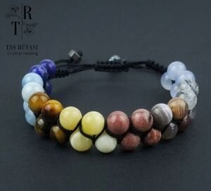 Boğa Burcu Doğal Taş Bileklik