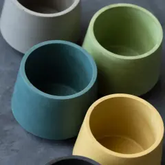 Modern Beton Saksı – Büyük Boy | Minimal & Dayanıklı Tasarım