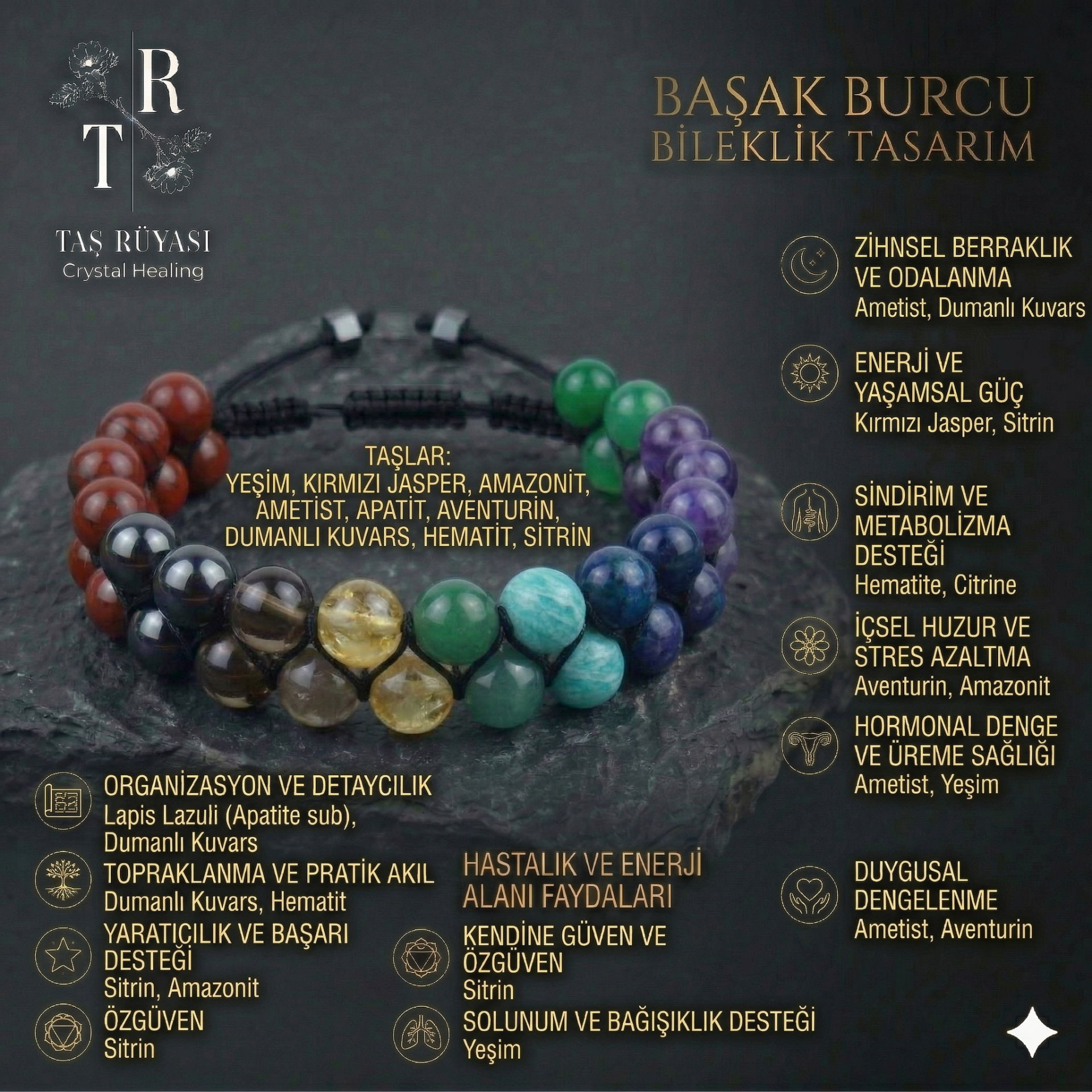 BAŞAK BURCU DOĞALTAŞ BİLEKLİK